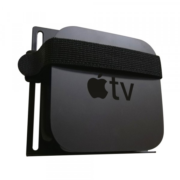 Universal Apple TV Mount - 4.5 x 0.65 x 4.5 - Black			