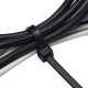 100 - 5.5" White Cable Ties