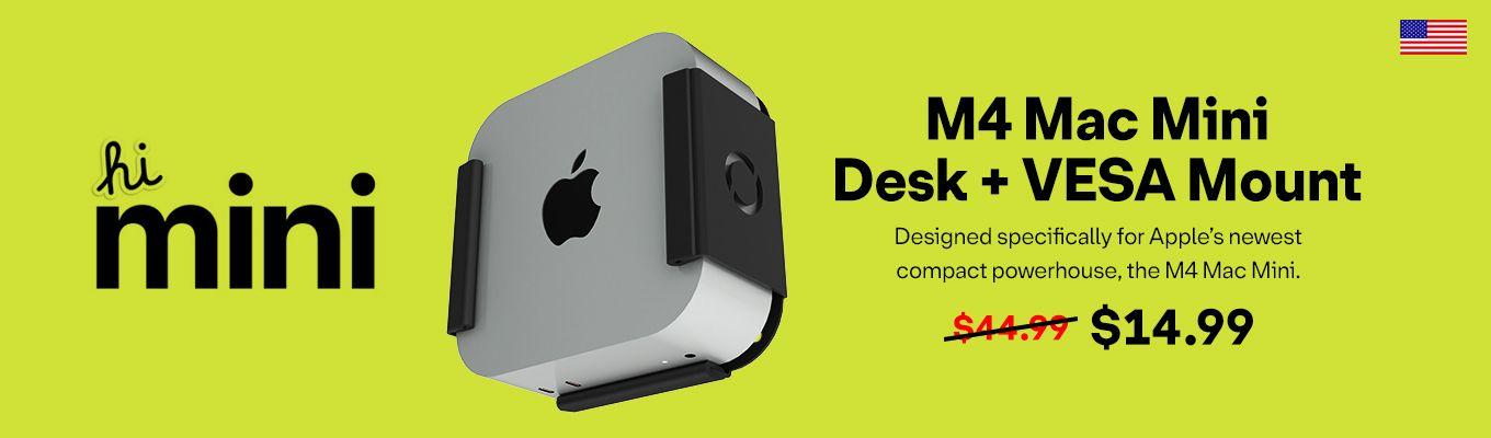 M4 Mac Mini Mounts made by Oeveo