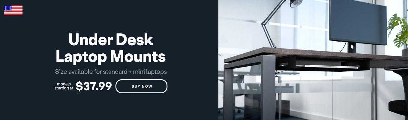 Under Desk Laptop Mounts Made by Oeveo